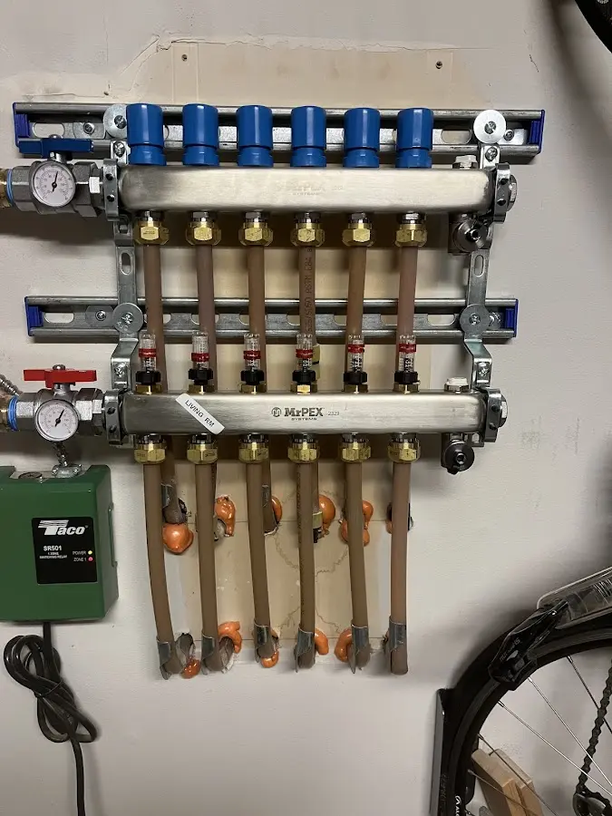 Plumber performing Leak Detection at a residential property in Wasilla